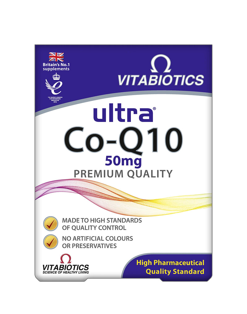 Vitabiotics Ultra Co-Q10 50mg Tablets