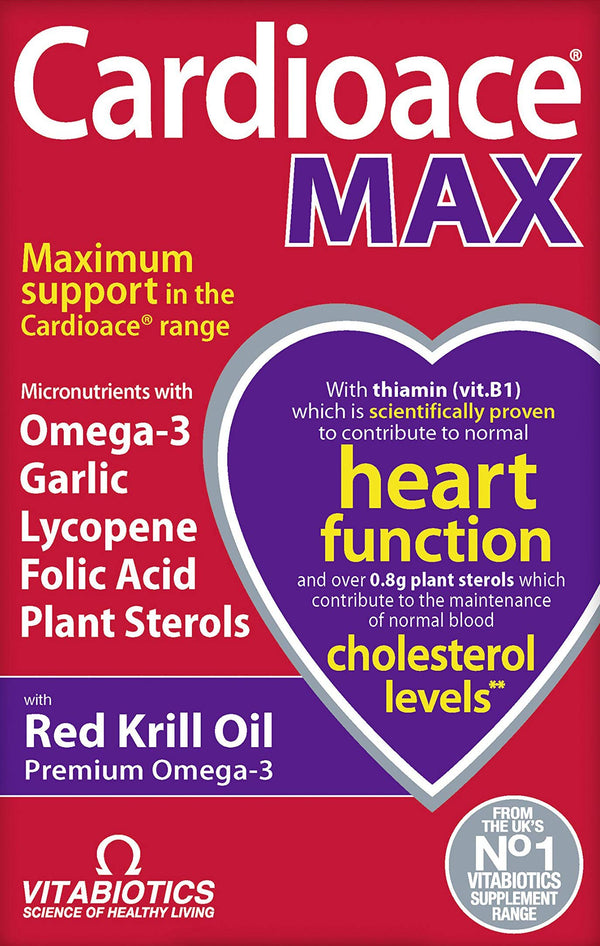 Vitabiotics Cardioace Max Capsules