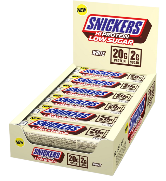 Snickers Low Sugar Snickers Hi-Protein Bar 12x57g