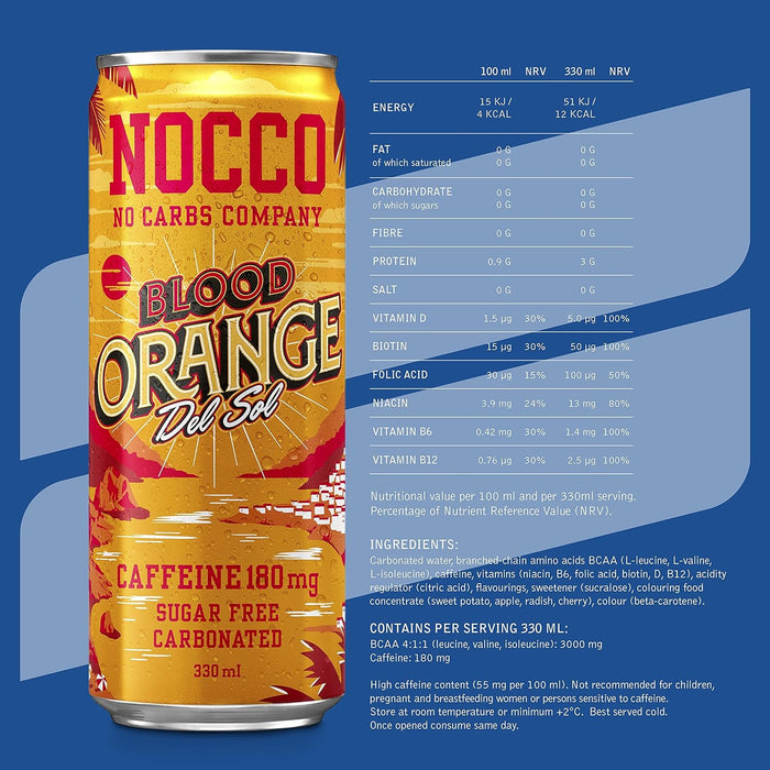 NOCCO BCAA 12x330ml