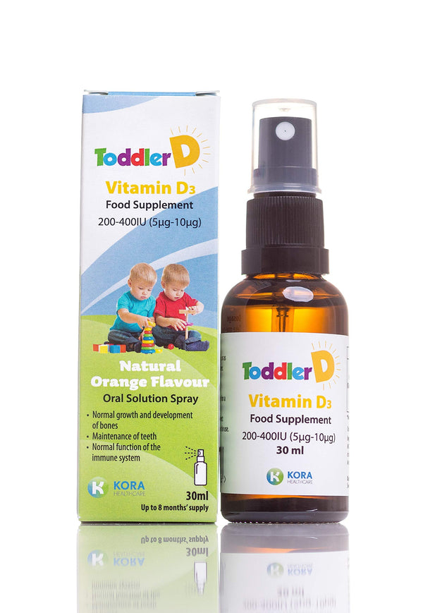 ToddlerD 200-400iu Vitamin D3 Spray