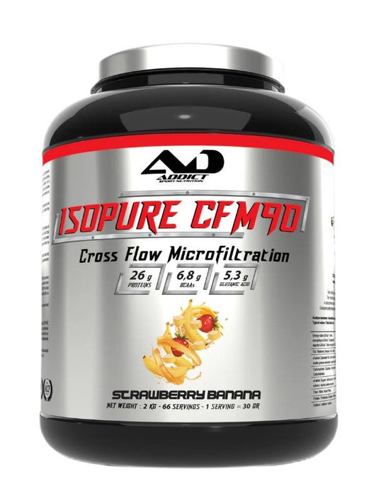 Addict Sport Nutrition Isopure CFM90, -Banana - 2000g