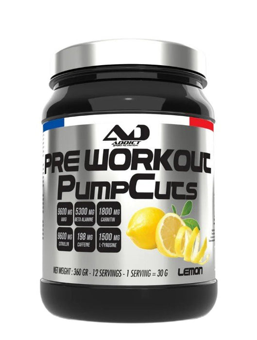 Addict Sport Nutrition Pre Workout Pump Cuts 360g