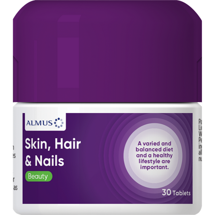 Almus Skin Hair & Nails Supplement Tablets
