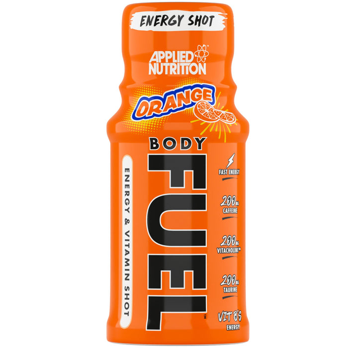 Applied Nutrition Body Fuel Energy Shots 12x60ml Orange - Energy Drinks at MySupplementShop by Applied Nutrition