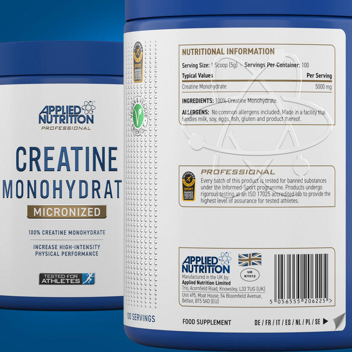 Applied Nutrition Creatine Monohydrate Micronized - 500g