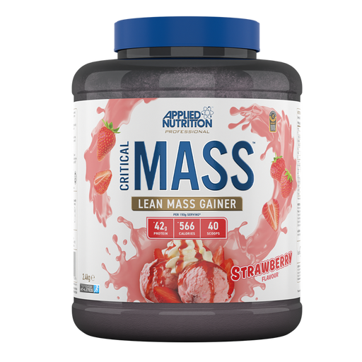 Applied Nutrition Critical Mass Professional 2.4kg - 16 Servings - Strawberry - Weight Gainers & Carbs at MySupplementShop by Applied Nutrition