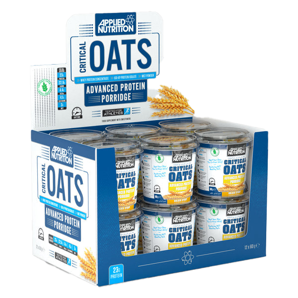 Applied Nutrition Critical Oats Protein Porridge 12 x 60g