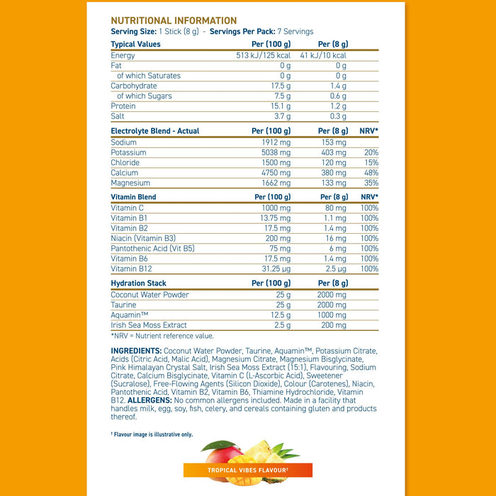 Applied Nutrition Hydration+ STICKS 7x8g