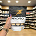 Close-up of BLDR Sports Hydro 360g) held up inside My Supplement Shop, clearly showing the front label in a Sports Nutrition setting.