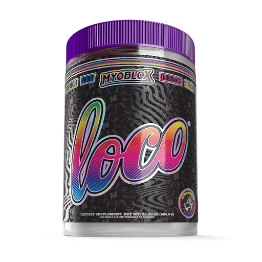 MyoBlox Loco Pre-Workout 624g - Galactic Glow - Sports Nutrition at MySupplementShop by MyoBlox