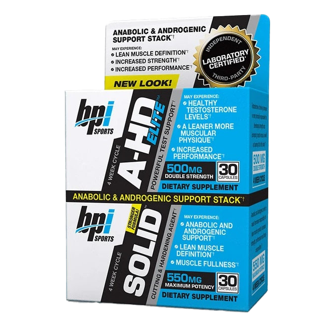 BPI Sports A-HD Elite (+ Solid) - 30+30 caps