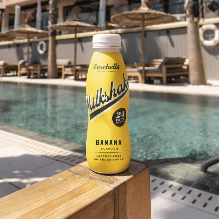 Barebells Milkshake Protéiné 8 Bouteilles de 330 ml Shake Hyperprotéiné Sans Sucre Ajouté Sans Lactose 24g de Protéines