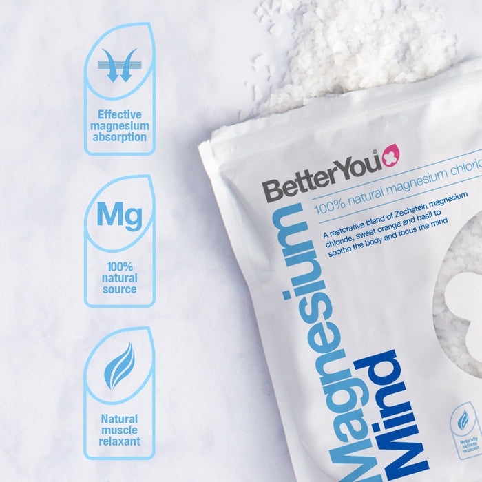 BetterYou Magnesium Flakes Mind 750g - Vitamins & Minerals at MySupplementShop by BetterYou