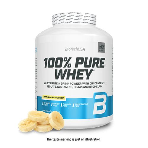 BioTechUSA 100% Pure Whey 2270 grams (2.27kg) - Protein at MySupplementShop by BioTechUSA