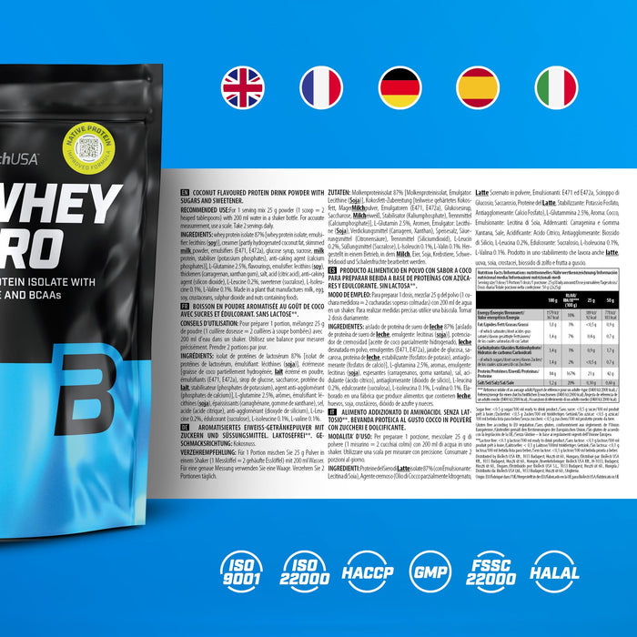 BioTechUSA Iso Whey Zero 1816g