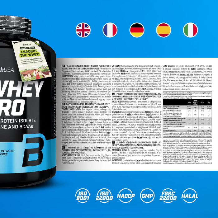 Biotech USA Iso Whey Zero Lactose Free 2270g