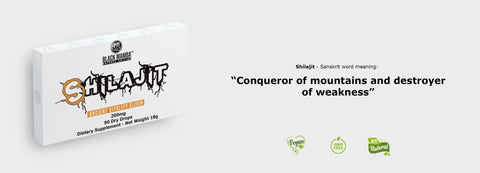 Black Mamba Shilajit Dry Drops 90 Tabs