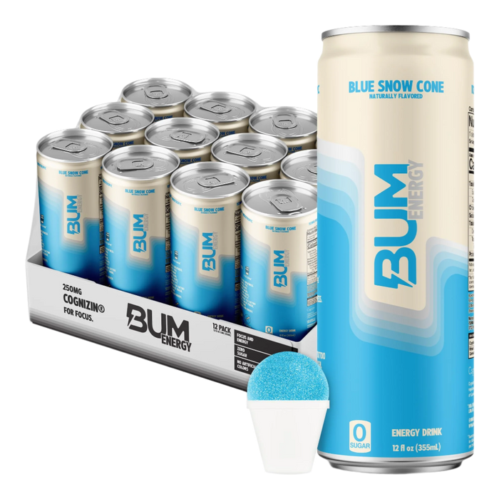 Bum Energy Sugar-Free Energy Drinks 12 x 355ml