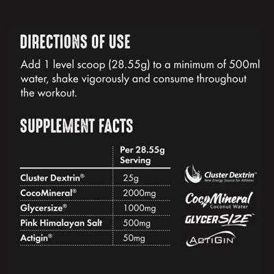 Conteh Sports Carb Drive | Advanced Intra Workout Formula 35 Servings