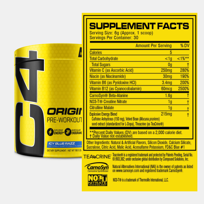 Cellucor C4® Original Pre Workout Powder 30 Servings