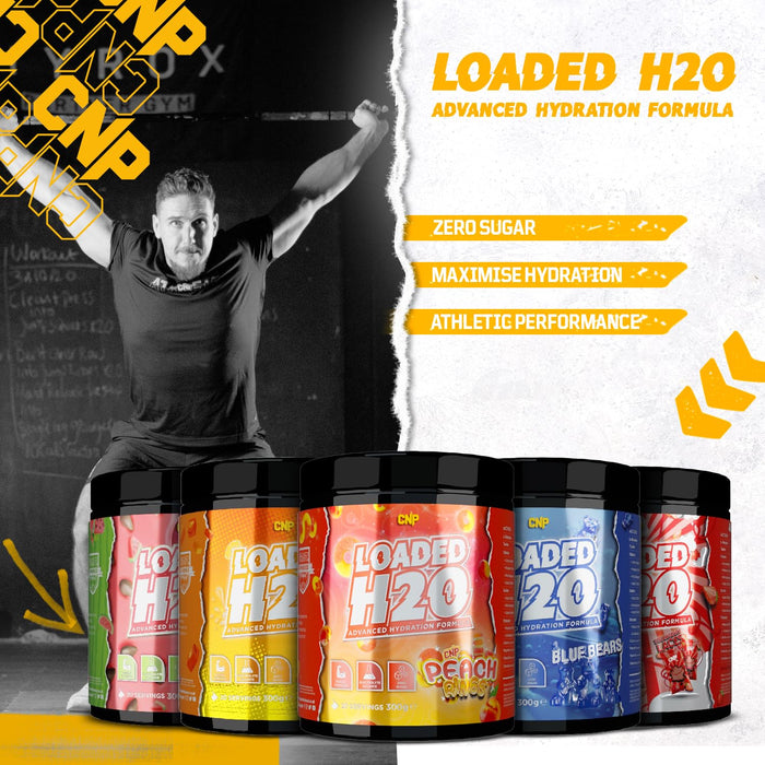 CNP Loaded H2O, Orange Burst 300g - Electrolyte Replacements at MySupplementShop by CNP