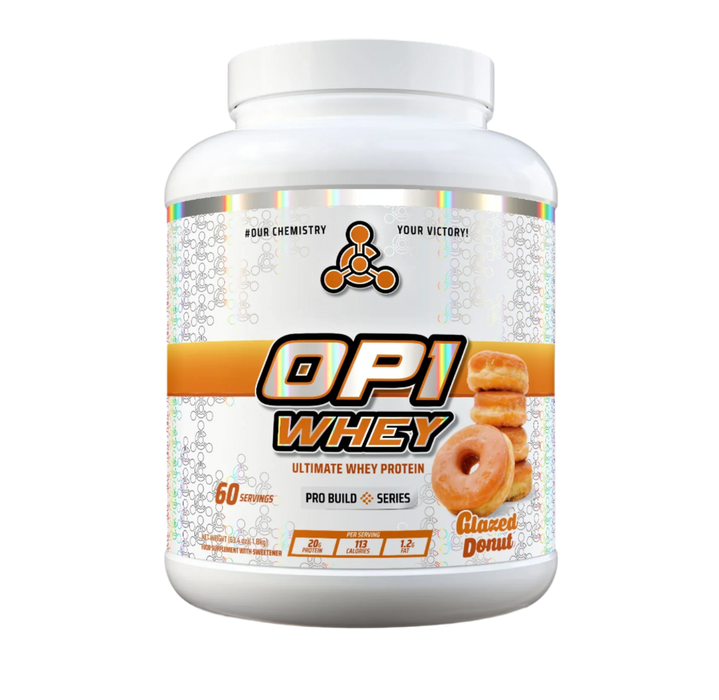 Chemical Warfare OP1 Whey Protein 1.8kg – 20g Protein | High-Quality Blend for Muscle Growth