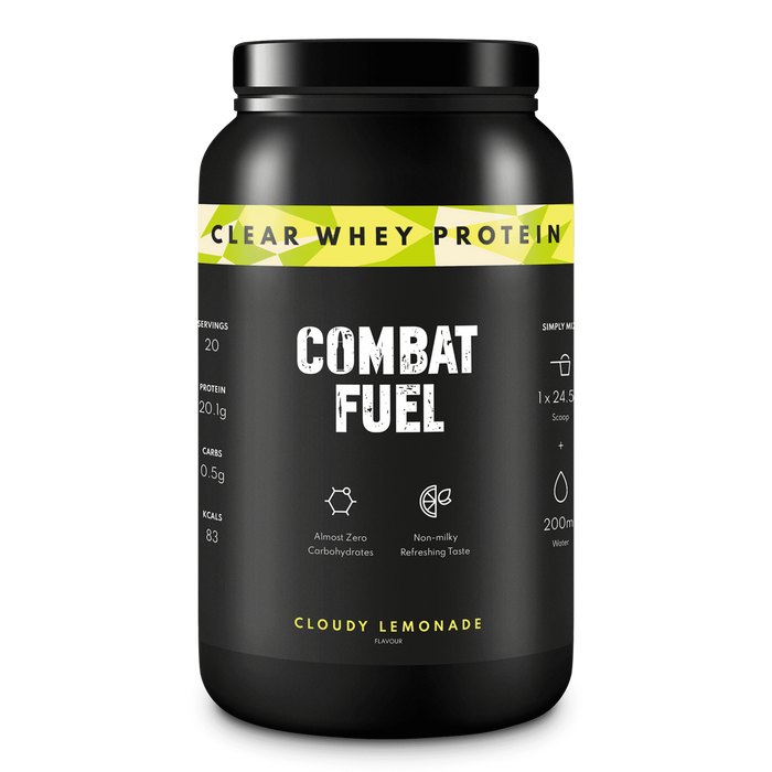 Combat Fuel Clear Whey Protein 490g – Juice-Like Shake with 20.1g Protein & AstraGin®