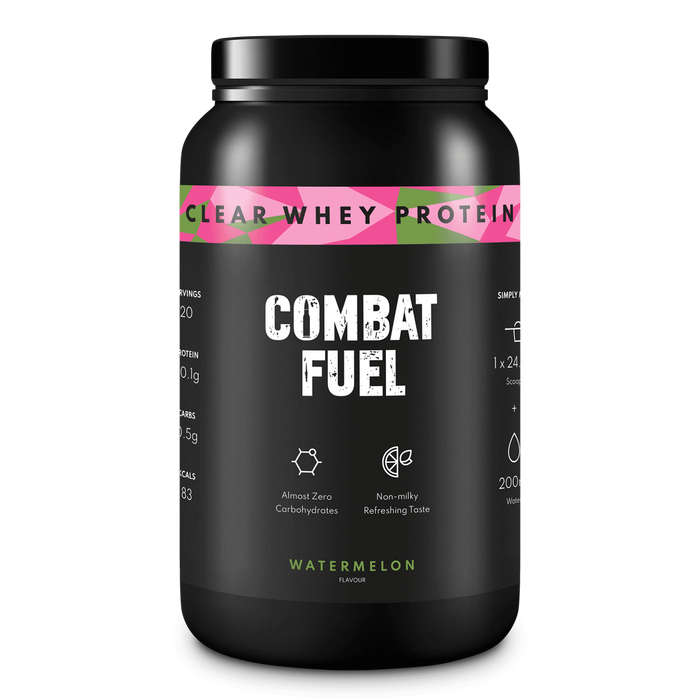 Combat Fuel Clear Whey Protein 490g – Juice-Like Shake with 20.1g Protein & AstraGin®