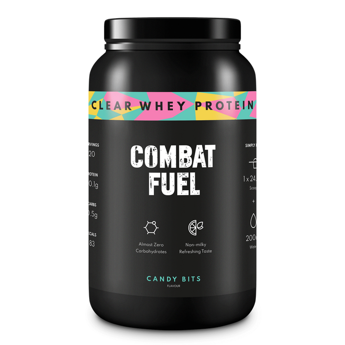 Combat Fuel Clear Whey Protein 490g – Juice-Like Shake with 20.1g Protein & AstraGin®