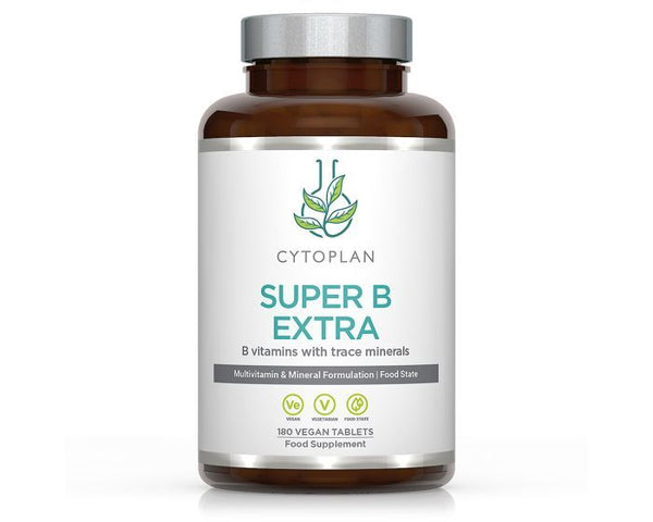 Cytoplan Super B Extra - 180 vegan tabs