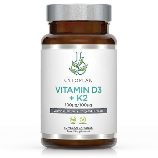 Cytoplan Vitamin D3 + K2 - 60 vcaps