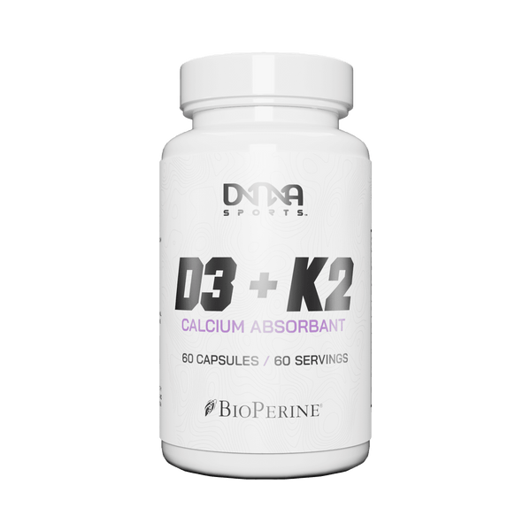 DNA Sports DNA D3+K2 60 Caps - Vitamins at MySupplementShop by DNA Sports