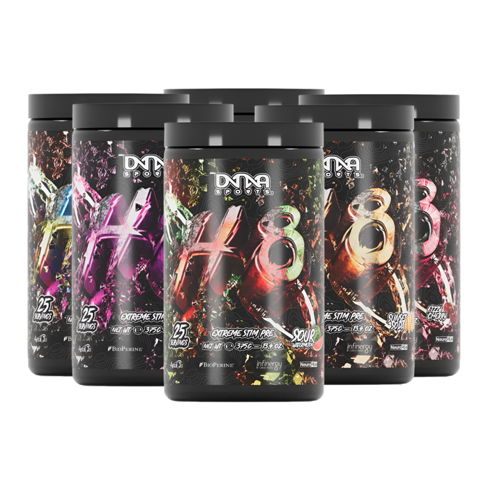 DNA Sports H8 375g - Extreme Stim Pre-Workout