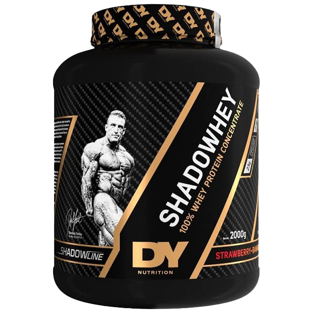Dorian Yates DY Nutrition Shadowhey Concentrate 2kg Strawberry-Banana