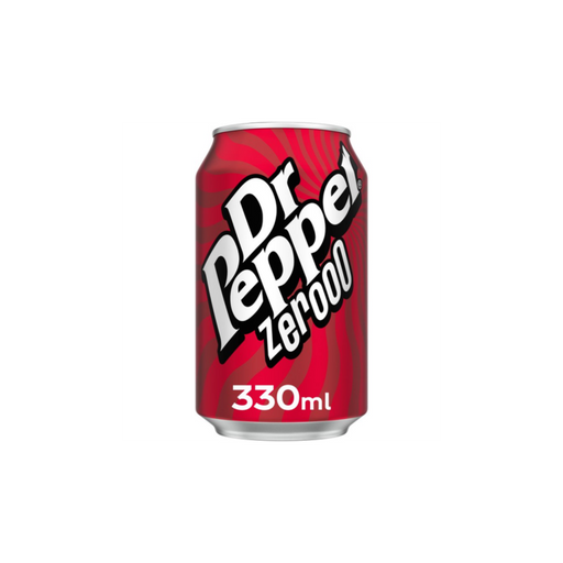 Dr Pepper Zero Can 24 x 330ml