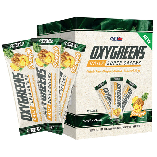 EHP Labs OxyGreens 15 Stick Pack 15x123g