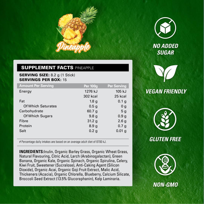 EHP Labs OxyGreens 15 Stick Pack 15x123g