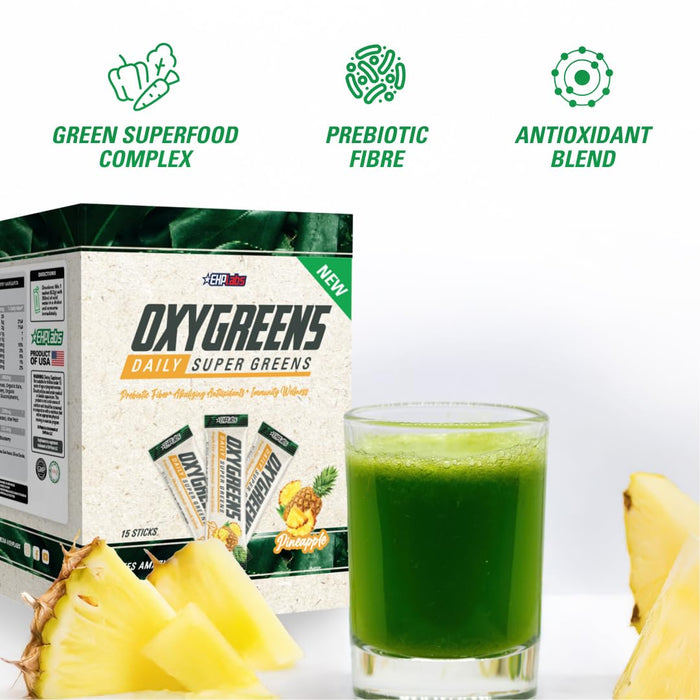 EHP Labs OxyGreens 15 Stick Pack 15x123g