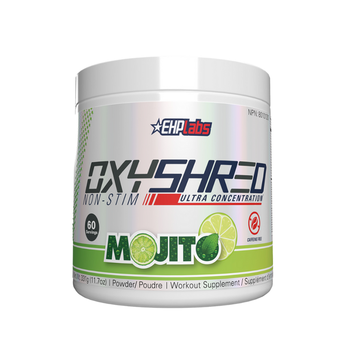 EHP Labs OxyShred Non-Stim 60 Servings - Mojito - Fat Burners at MySupplementShop by EHP Labs