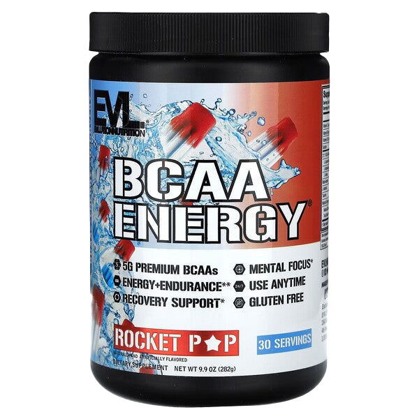 EVLution Nutrition BCAA Energy, Rocket Pop - 282g