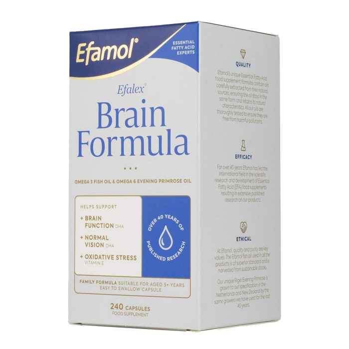Efamol Brain Efalex Brain Formula 240 Capsules