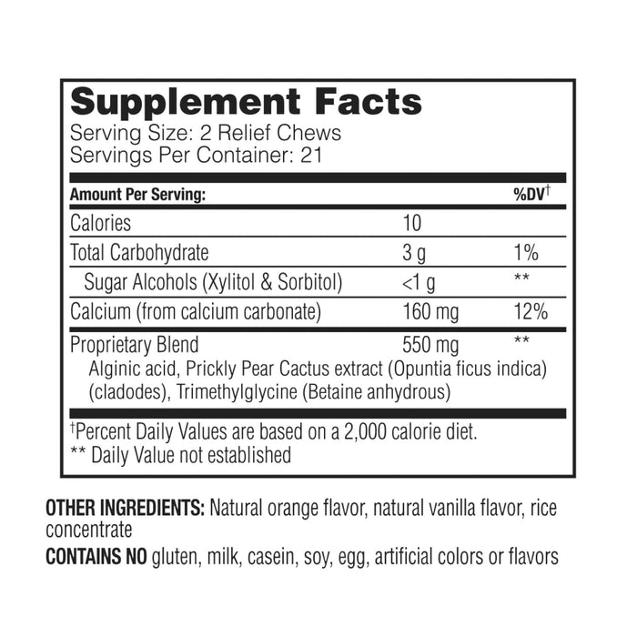 Enzymedica Heartburn Soothe Vanilla-Orange 42 Chewables - Medication at MySupplementShop by Enzymedica