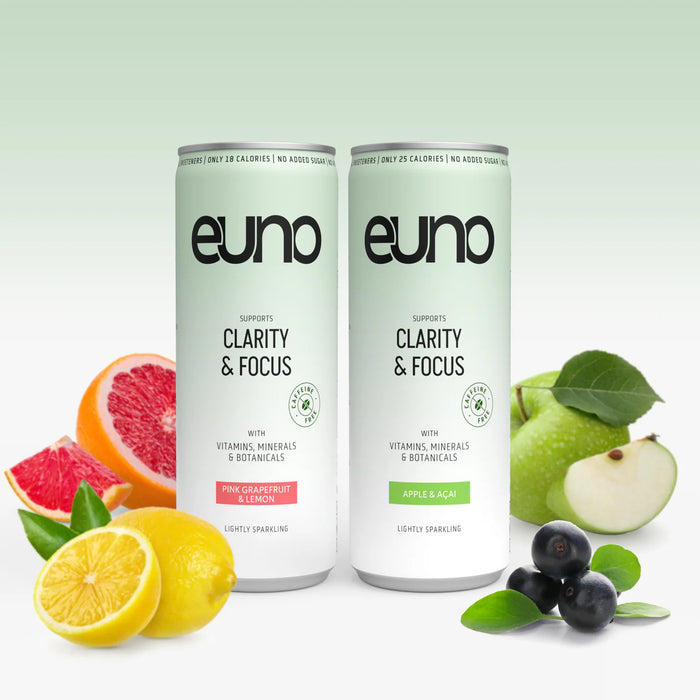 Euno Clarity & Focus Nootropics Drink 12x265g