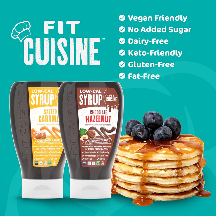 Fit Cuisine Low Calorie Syrup 425ml Chocolate Hazelnut - Health Foods at MySupplementShop by Fit Cuisine
