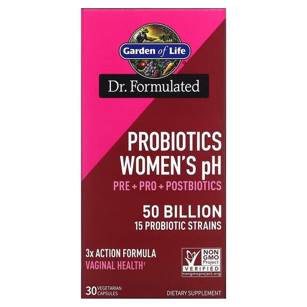 Garden of Life Dr. Formulated Probiotics Women's pH - 30 vcaps
