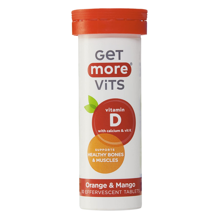 Get More Vits Vitamin D 10 Tabs
