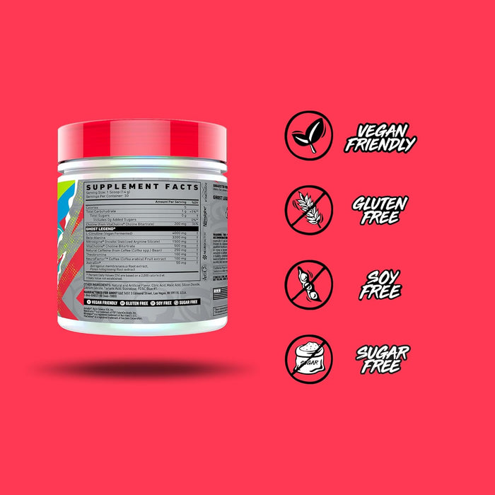 Ghost Legend V3 Pre Workout 30 Servings - Pre Workout at MySupplementShop by Ghost