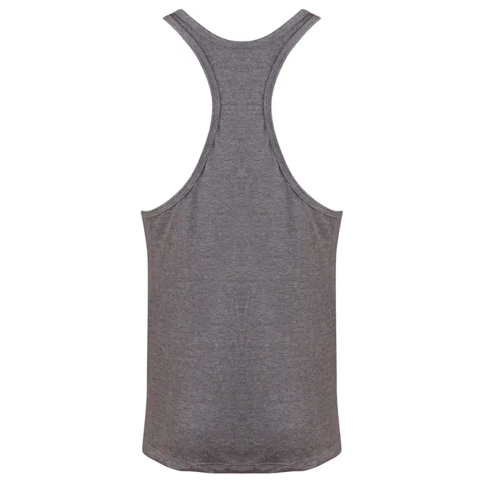 Golds Gym Muscle Joe Premium Stringer - Grey Marl