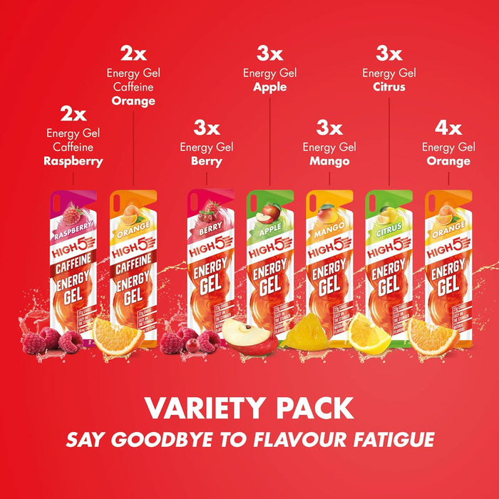 Gel Énergétique HIGH5 20x40g Saveurs Mixtes